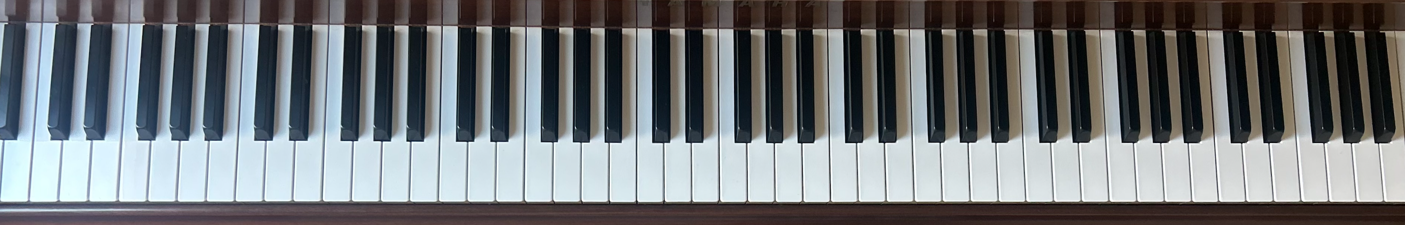 Piano keys